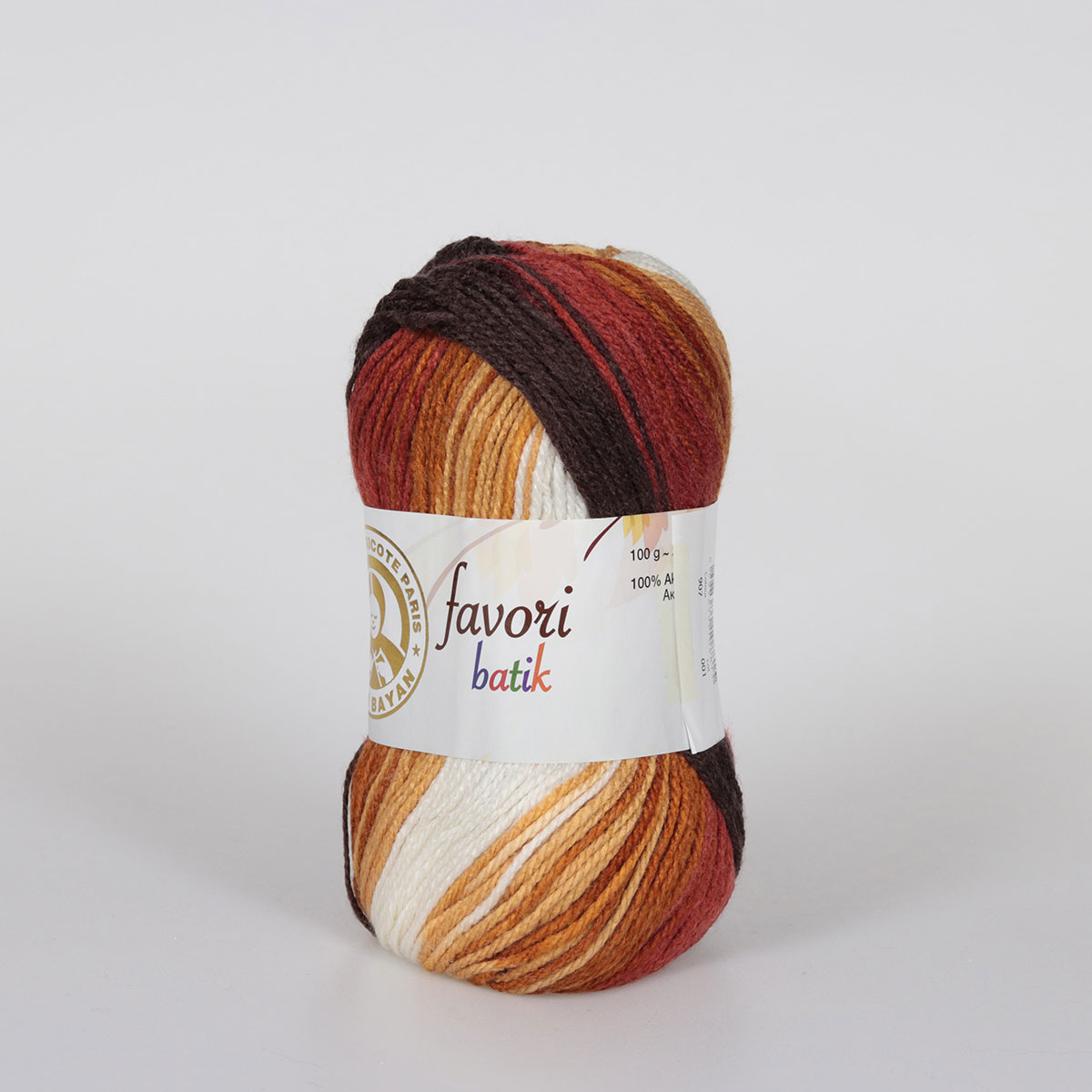 Garn Favori Batik #907, 5x100g