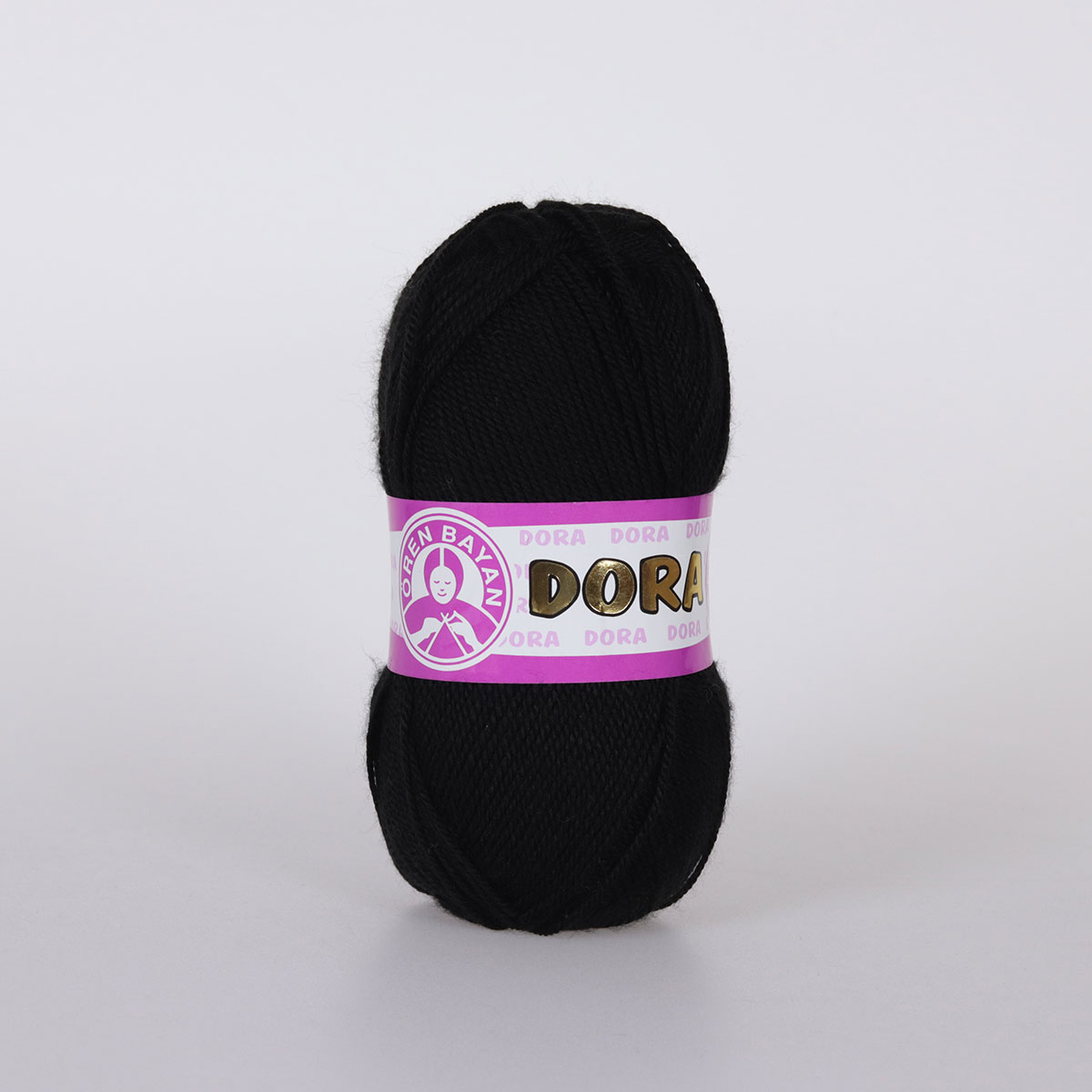 Garn Dora #999, 100% Acryl, 3x100g
