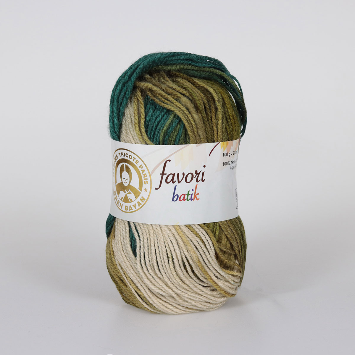Garn Favori Batik #905, 5x100g