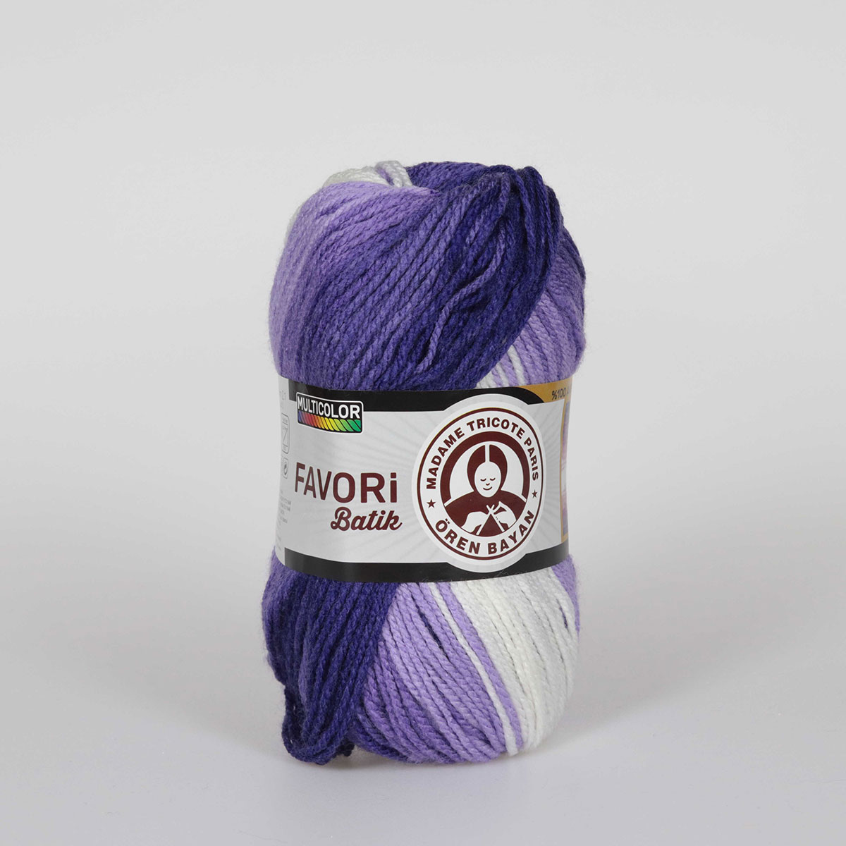 Garn Favori Batik #912, 5x100g