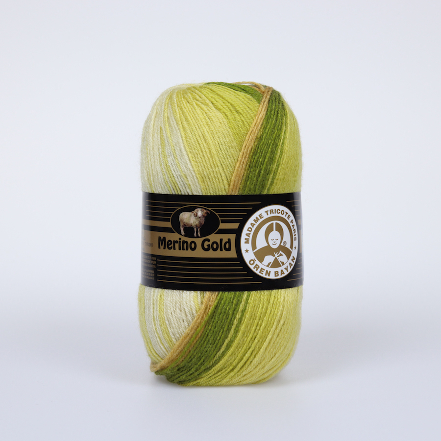 Garn Merino Gold Batik #805, 5x100g