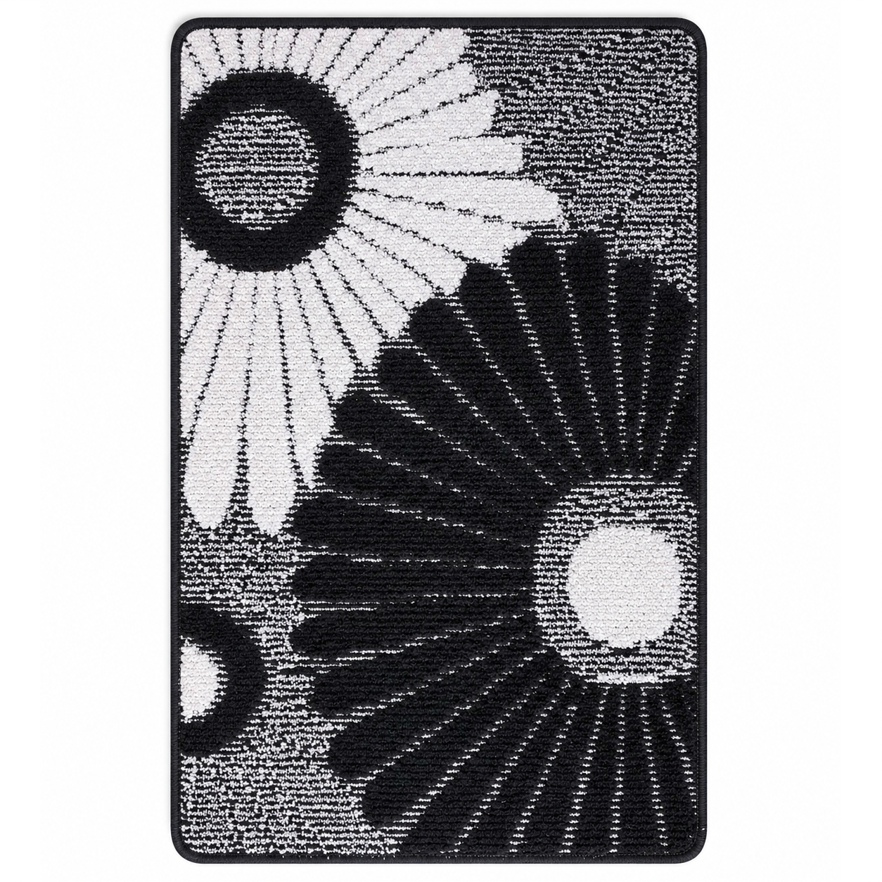 Badematte 80x200 cm #02 SCHWARZ