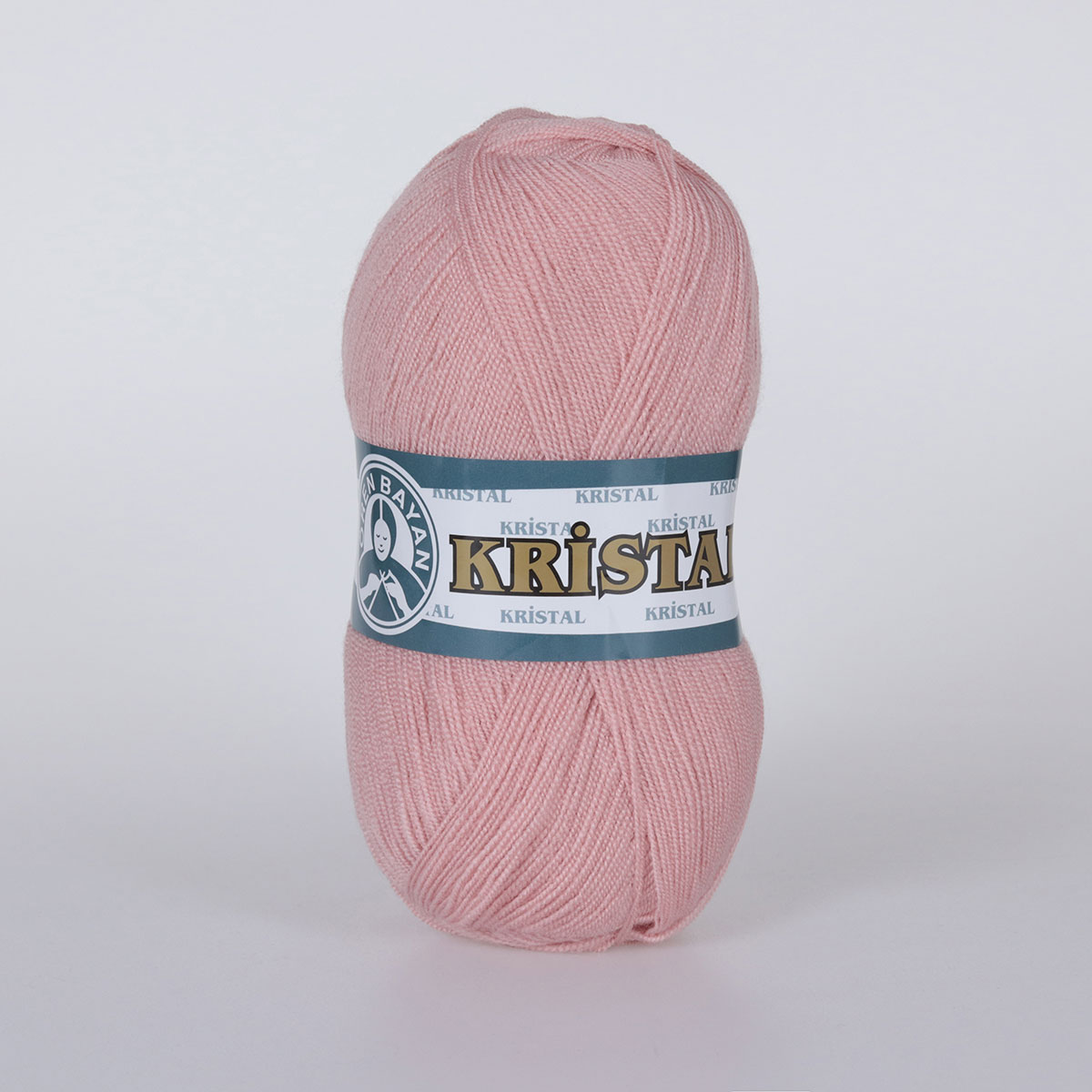 Garn Kristal #001, 100% Acryl, 3x100g