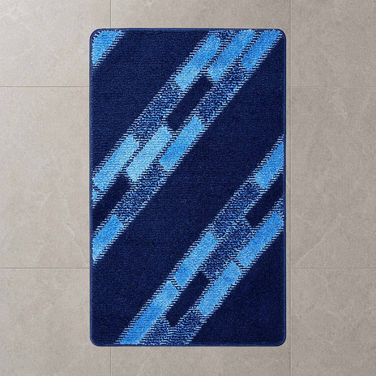 Badematte 80x200 cm #17 BLAU